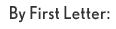 by first letter